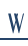 w